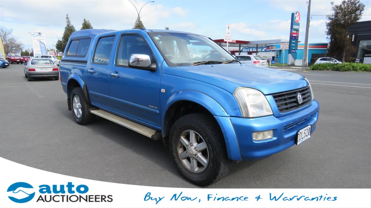 2003 Holden Rodeo 4X2